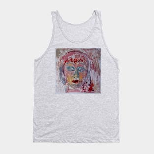 Soft Touch, love and compassion Buddha impression Tank Top